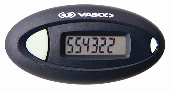 image of a device that generates a unique, constantly changing numeric passcode