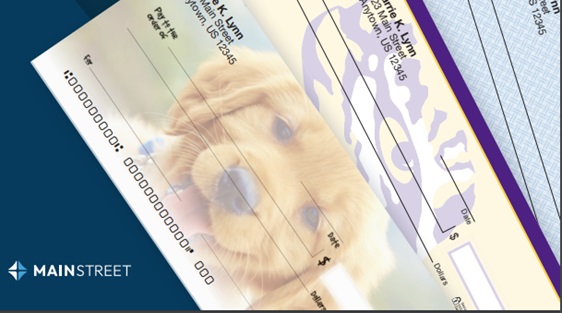 Check Investment In Washington Main Street Personal and Business Checks - Port Washington State Bank